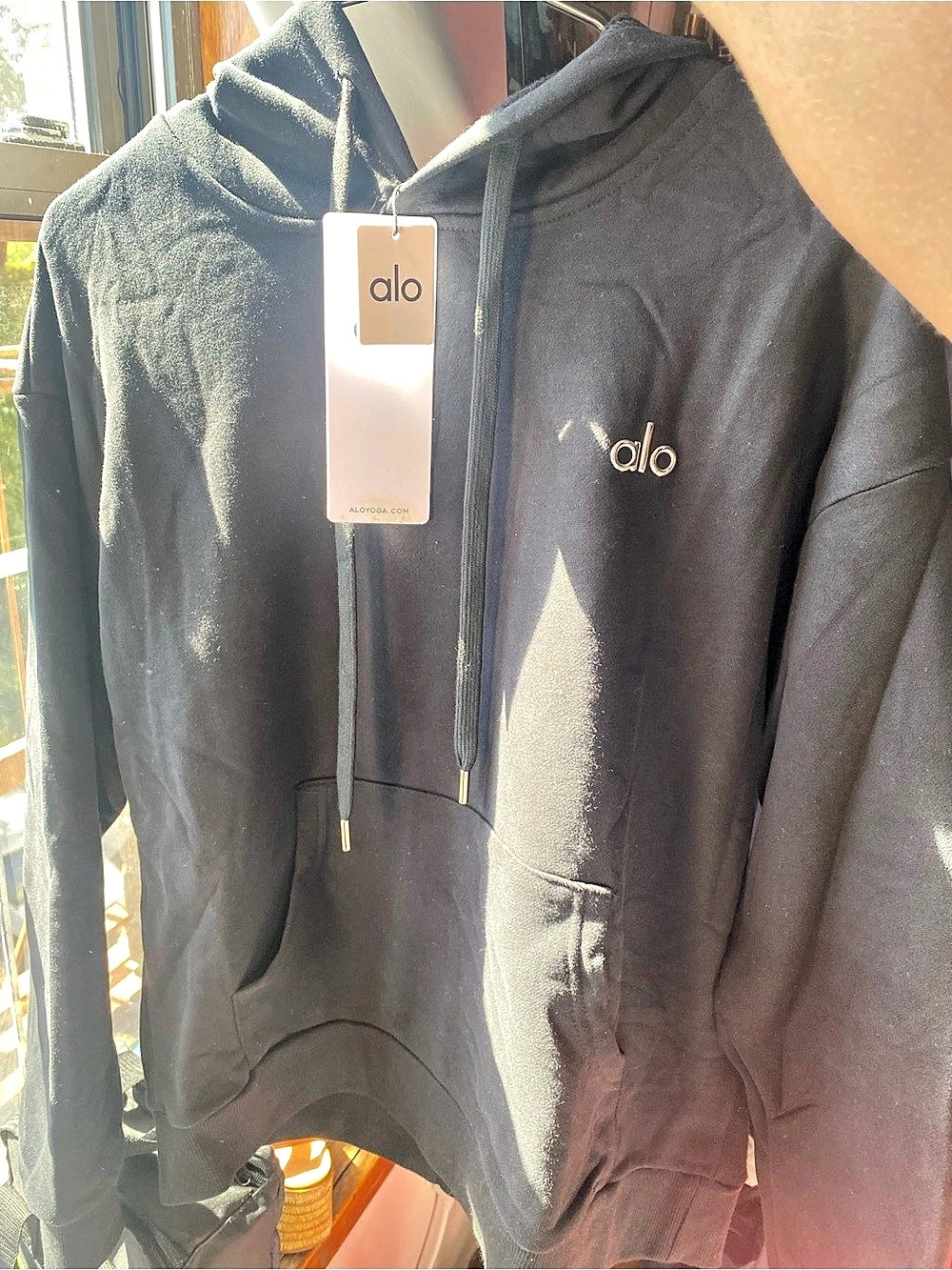 Alo Black Hoodie NWT
